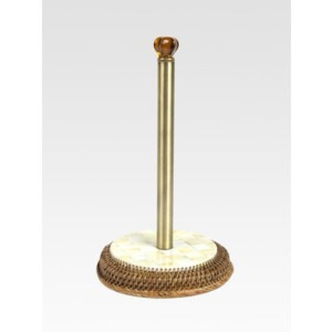 MacKenzie-Childs - Parchment Check Paper Towel Holder - Shark Tank Taiwan 歐美時尚生活網