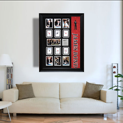 007 James Bond Autographed Poker<br/>007 歷年詹姆士·龐德親筆簽名撲克牌 - Shark Tank Taiwan 