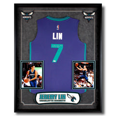 NBA Jeremy Lin Autographed Jersey - Hornets<br/>林書豪黃蜂隊簽名球衣 - Shark Tank Taiwan 