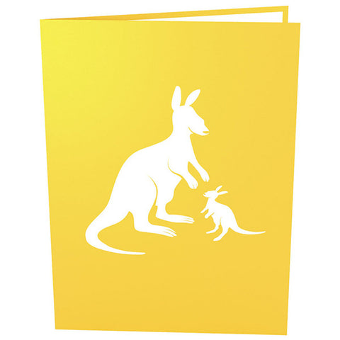 LOVEPOP Kangaroos 3D card<br>萬用卡片－袋鼠 - Shark Tank Taiwan 