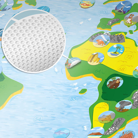 AWESOME MAPS Bucketlist<br/>世界地圖 - 貼紙版 - Shark Tank Taiwan 