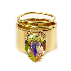 Lightening Bug - Ring - Gold with Lemon - Shark Tank Taiwan 