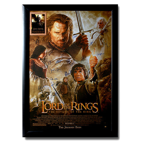 The Lord of the Rings (I, II, III) Autographed Poster Bundle<br/>魔戒三部曲 簽名海報組合