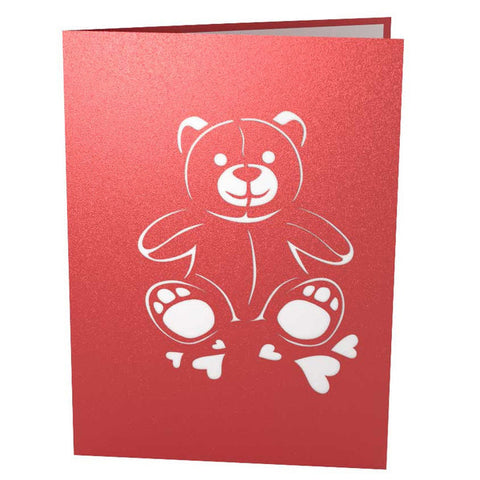 LOVEPOP Love Bear 3D card<br>萬用卡片－I Love U 泰迪熊 - Shark Tank Taiwan 
