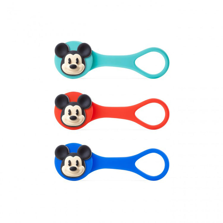 DISNEY Cord Ties 逗扣 Q 束繩 - 米奇組 (共3款)