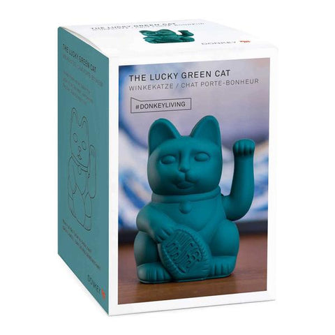 DONKEY PRODUCTS Maneki - Neko<BR/>幸運繽紛招財貓 - 綠