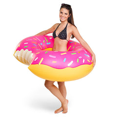 BIG MOUTH Giant Donut Pool Float<br/>造型游泳圈 - 草莓甜甜圈款