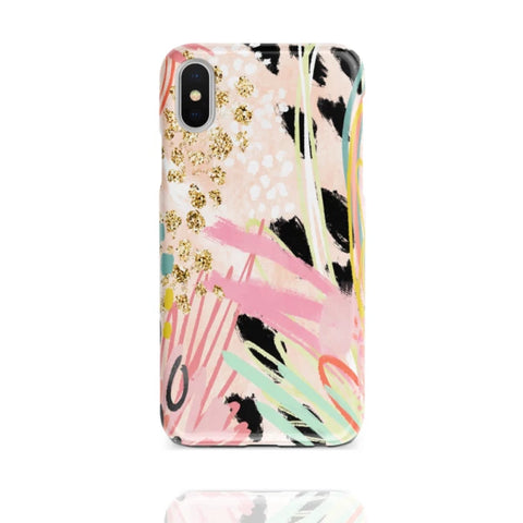 COCONUT LANE Abstract Vibes Phone Case<BR/>抽象風格手機殼