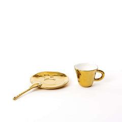 SELETTI<BR/>鍍金造型咖啡杯