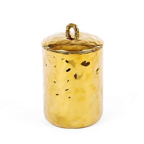 SELETTI<BR/>鍍金造型罐子