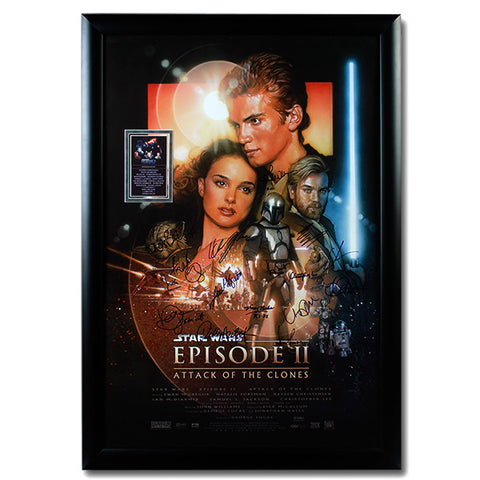Star Wars (I, II, III) Autographed Poster Bundle<br/>星際大戰簽名海報 (I,II,III 三部曲組合)