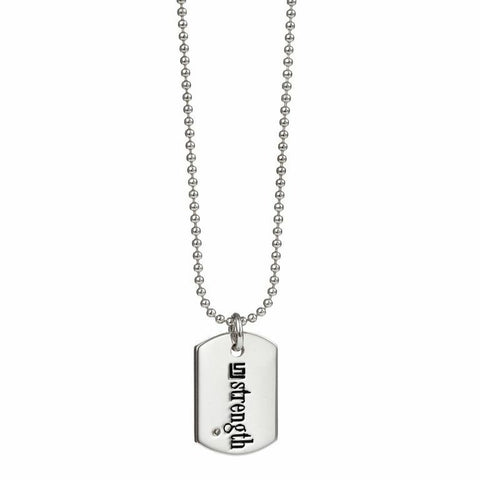 Dog Tag - Necklace - Strength - Shark Tank Taiwan 