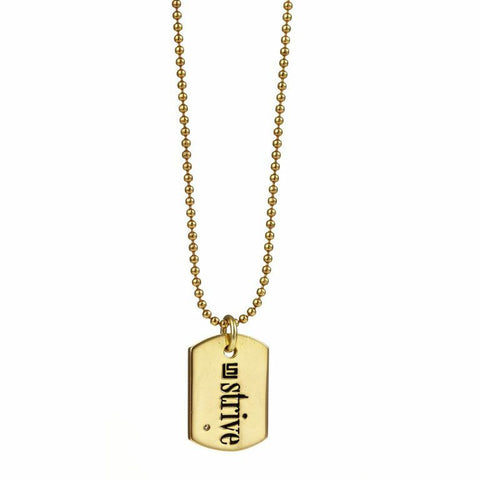 Dog Tag - Necklace - Strive