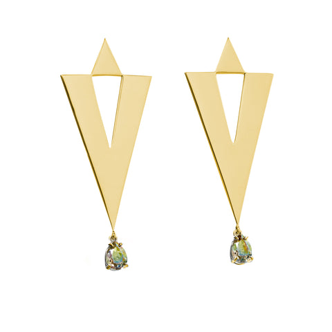 Summer Solace - Earrings - Gold