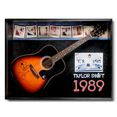 Taylor Swift Autographed Guitar<br/>泰勒絲 1989 Ｗorld-Tour 演唱會簽名吉他 - Shark Tank Taiwan 