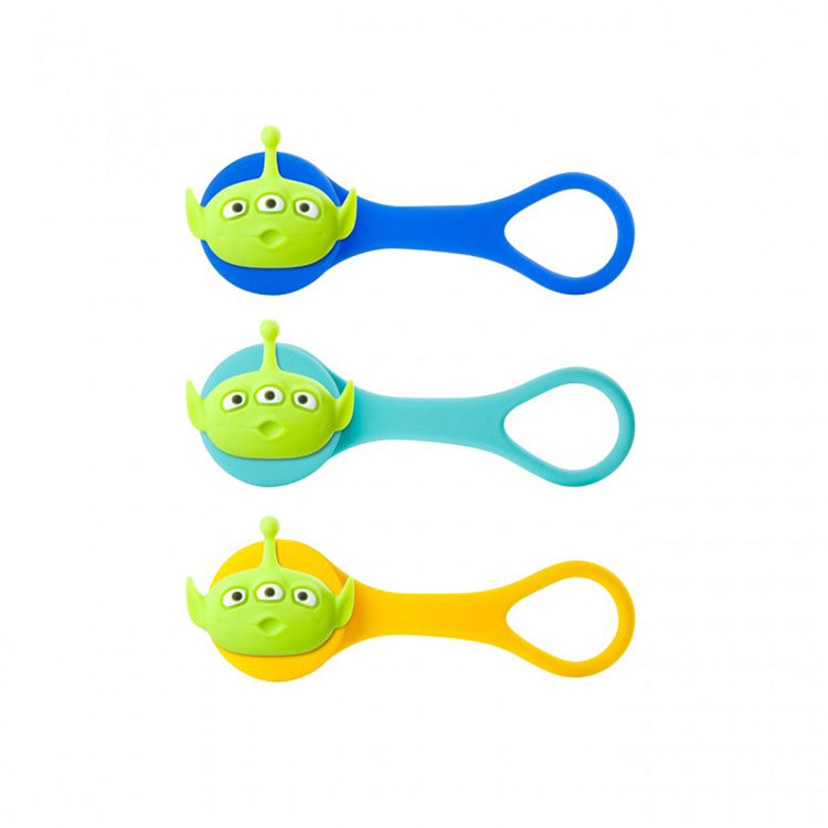 TOY STORY Cord Ties<br/>逗扣 Q 束繩 - 三眼怪外星人組 (3入/組)