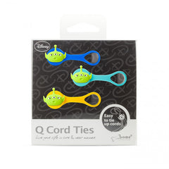 TOY STORY Cord Ties<br/>逗扣 Q 束繩 - 三眼怪外星人組 (3入/組)