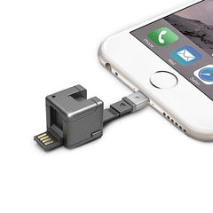 WONDERCUBE<BR/>8 合 1 隨身多功能小方塊 - Apple MFI Lightning + Micro USB
