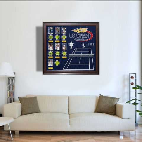 US OPEN Champions Signatures<br/> 美國 U.S. Open 男單歷屆冠軍簽名網球 - Shark Tank Taiwan 